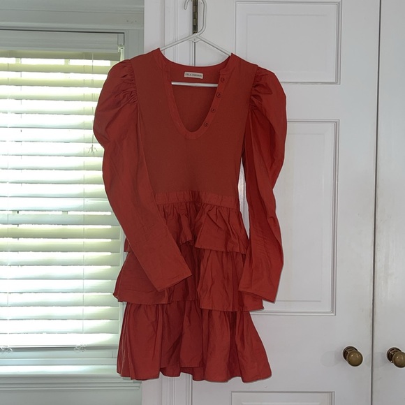 Ulla Johnson Dresses & Skirts - Ulla Johnson Coral Layered sz small women Dress 35” shoulder to hem